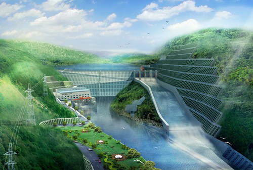 西乡老挝南塔河1号水电站项目